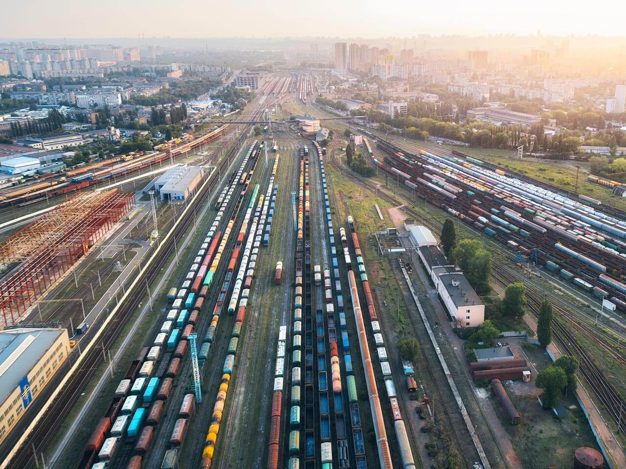 Key advantages of rail transport